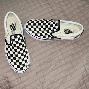 GUC Vans Checkerboard Slip-Ons